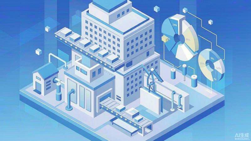 建材制造企业站点与经营数据沉淀示意
