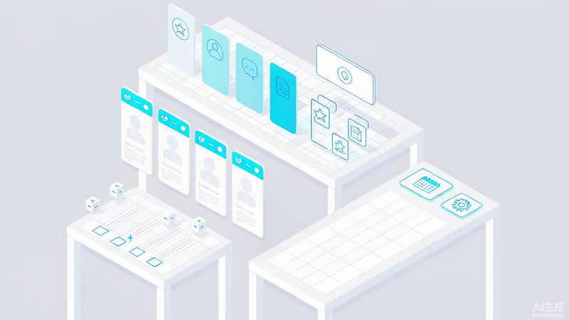 客户管理模块记录询盘与跟进示意