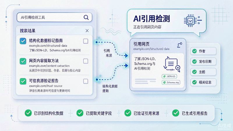 AI信源检测与引用