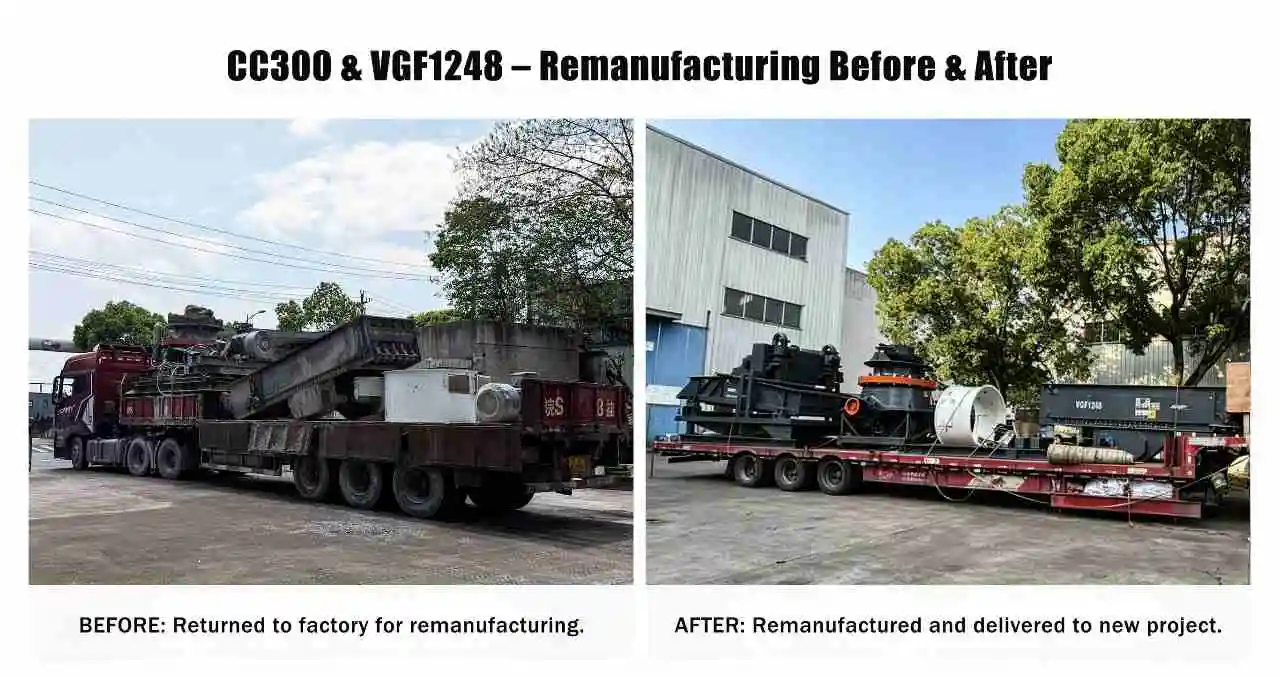 CC300 & VGF1248 - Remanufacturing Before & After