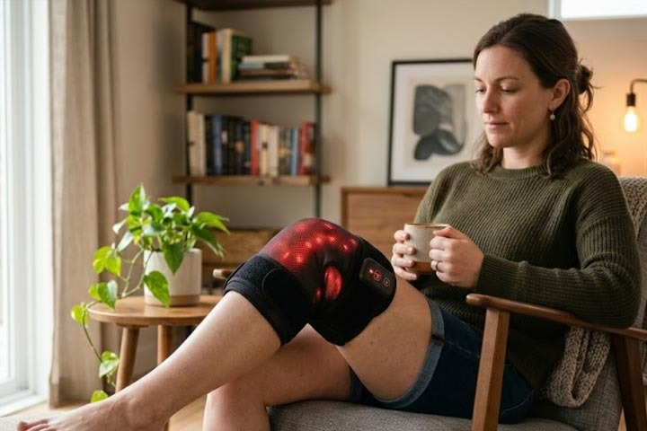 Top-rated heated knee massager with red light therapy in home use Top-Rated Heated Knee Massagers with Red Light Therapy: How They Work and Which One Fits You 1