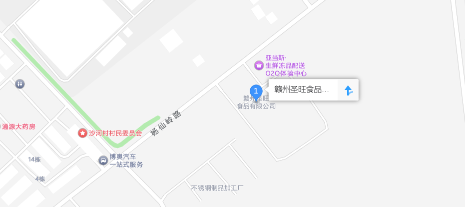 公司位置地图