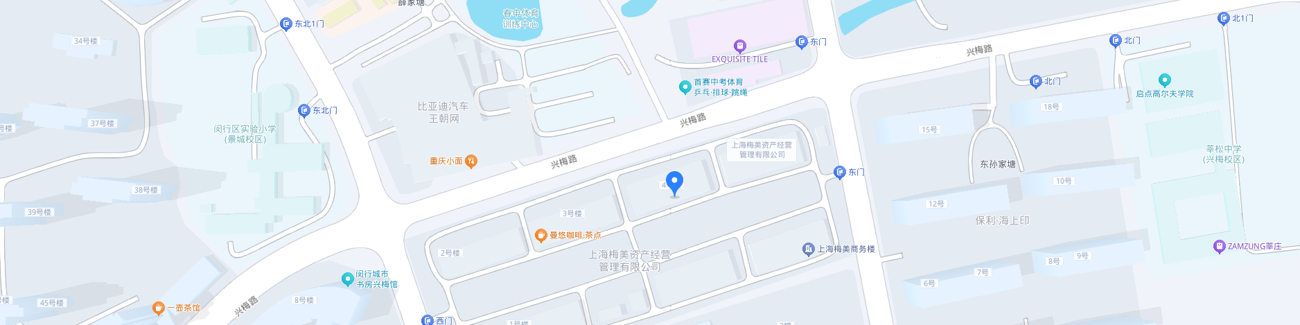 公司位置地图