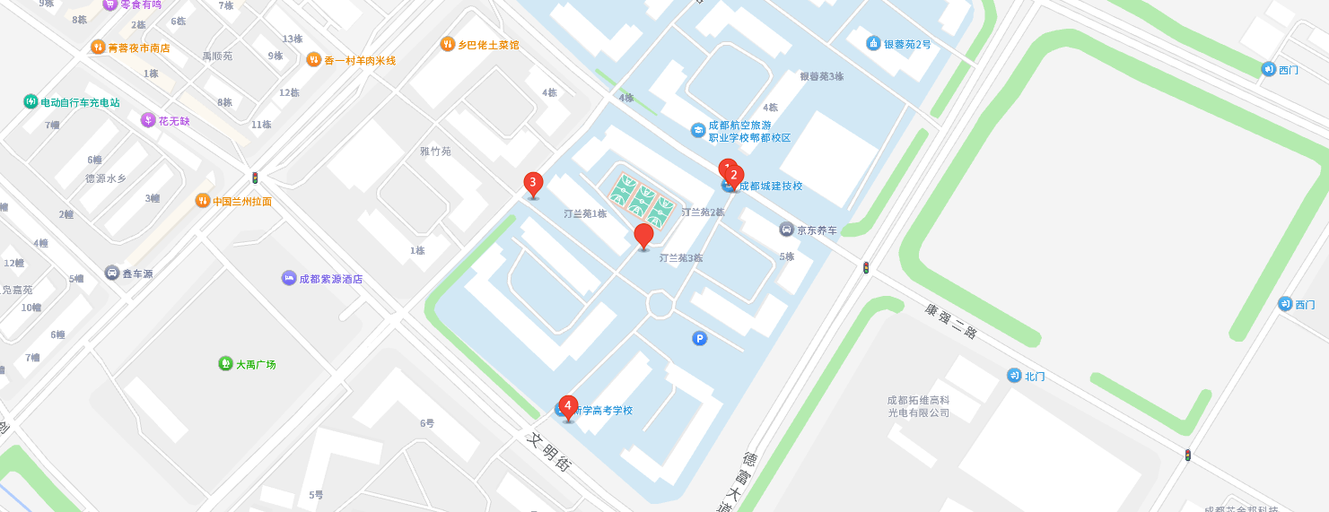 学校位置地图