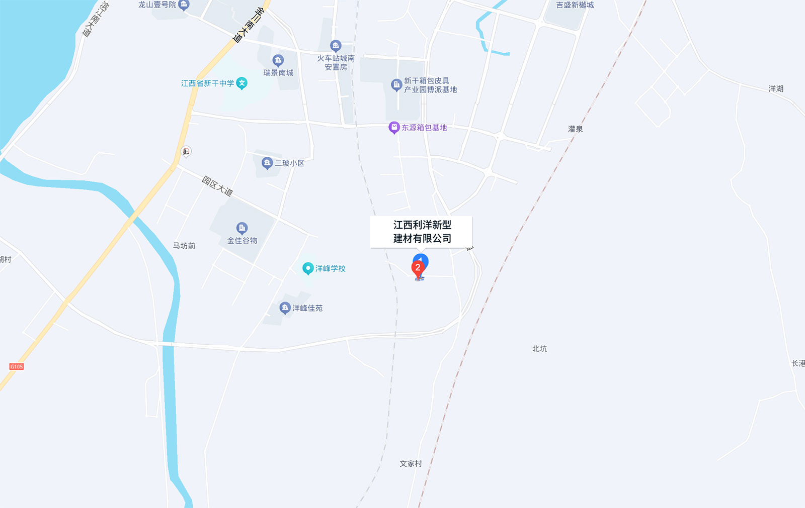 公司位置地图