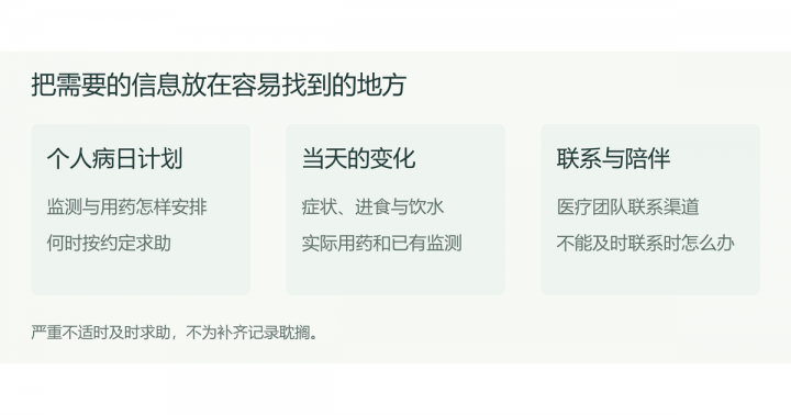 生病时使用个人病日计划并及时联系