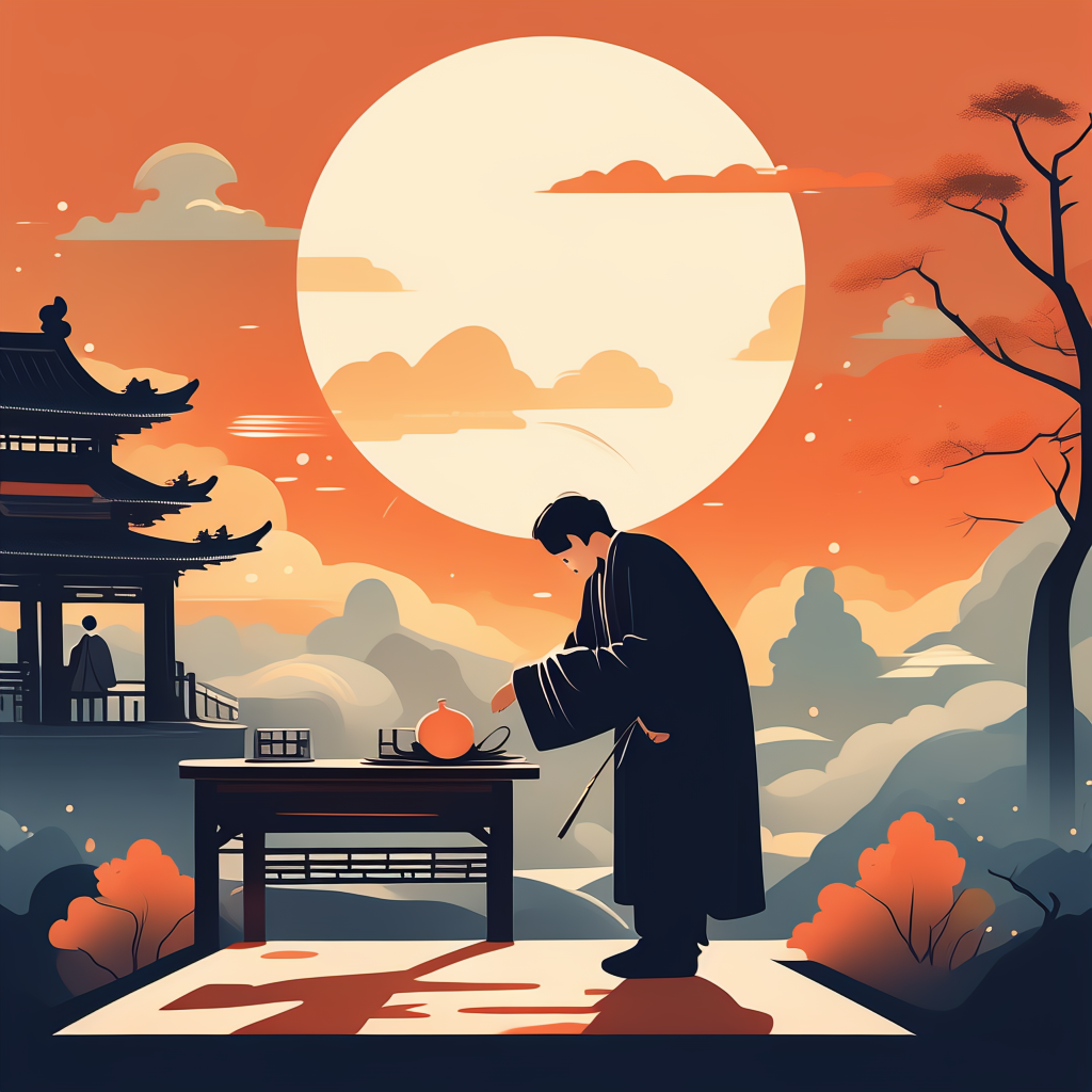 家属为逝者整理衣物