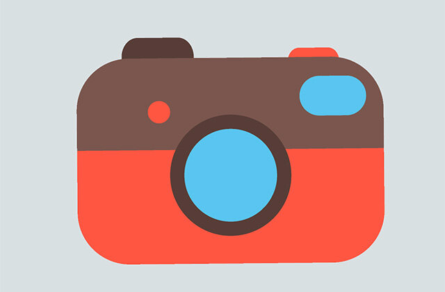 卡片机与单反相机对比图