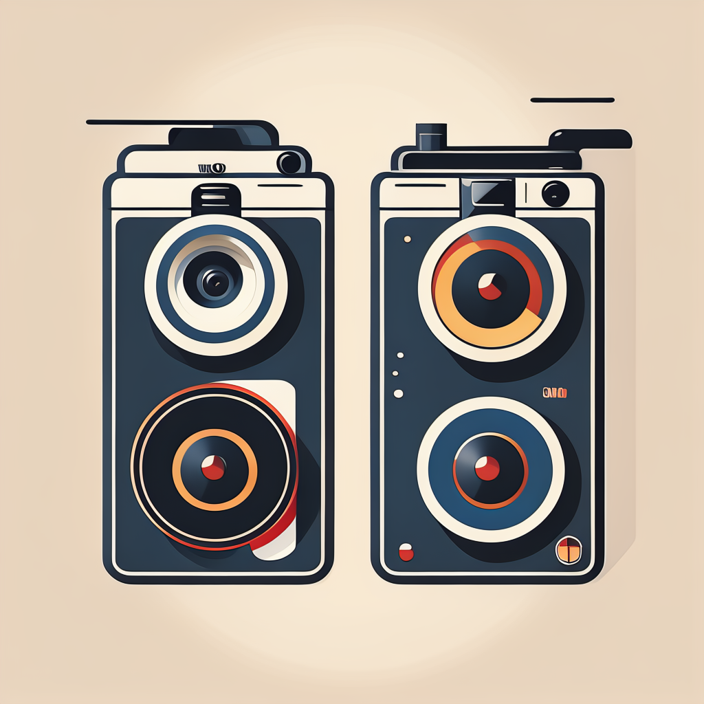 卡片机与单反外观对比