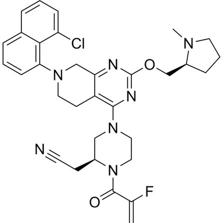 MRTX849分子结构